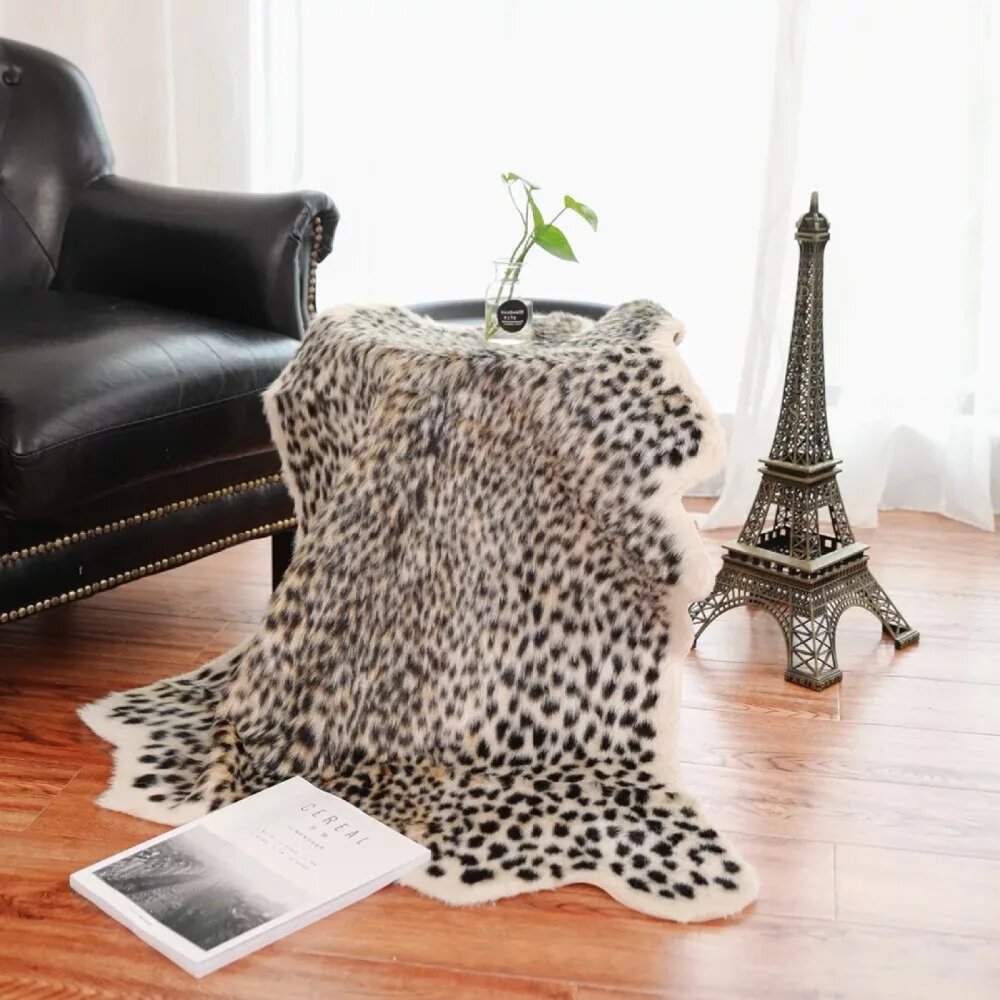 Коврик декоративный Муzzi леопардовый 94x100 см 94X100CM leopard
