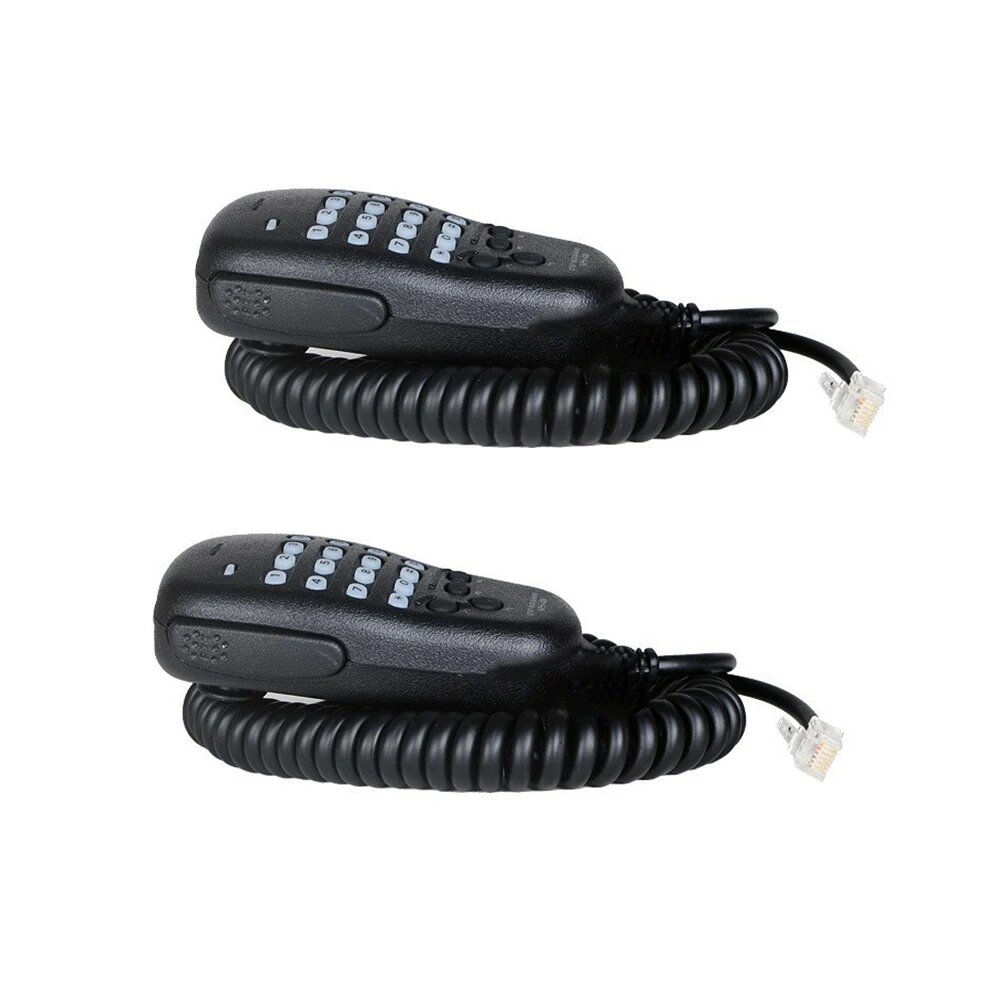 MH-48 Микрофон с динамиком YAESU Автомобильная рация DTMF Микрофон для FT1807 FT1802M FT1907 FT7800 FT8800 FT8900 FT7900 Автомобильные радиостанции, 2Pcs