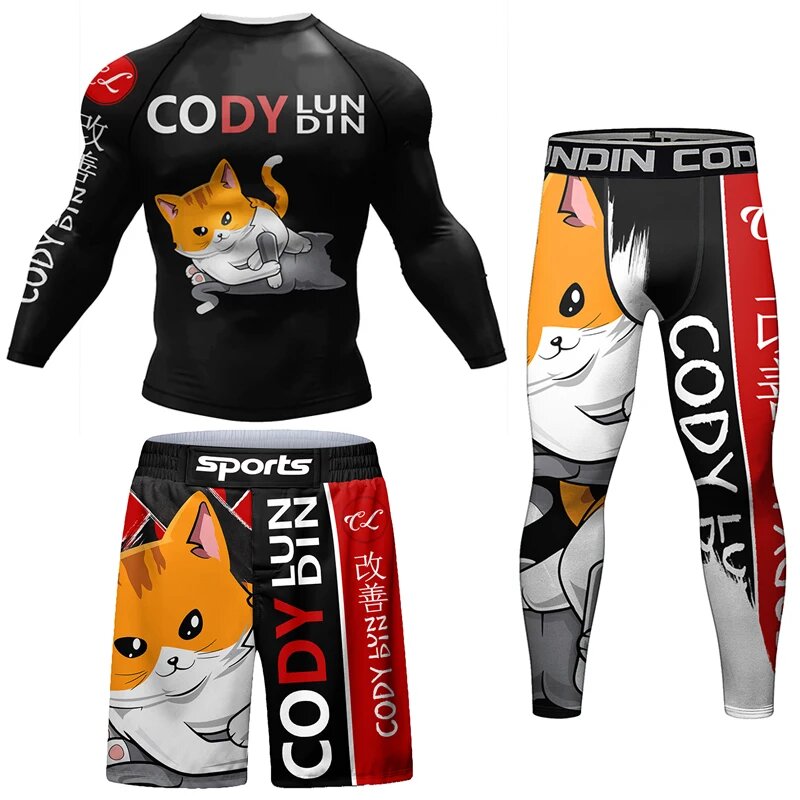 Codylundin Компрессионные футболки и штаны для бокса 4 шт XXL Мужской