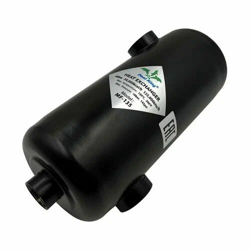 Теплообменник вертикальный Pool King MF-135 тип MAXI-FLO 40кВт