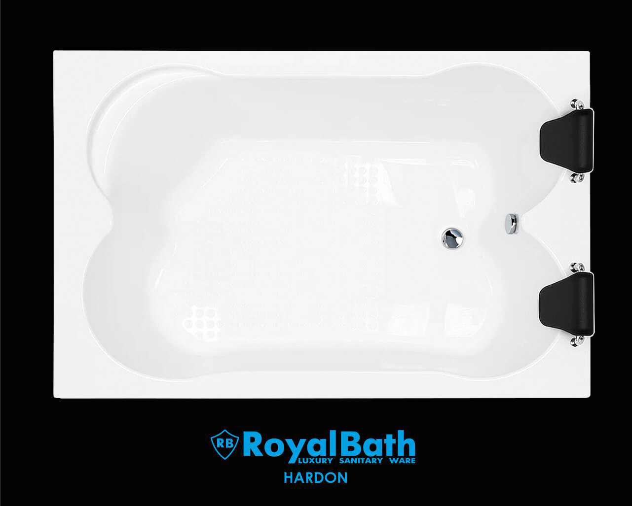 Акриловая ванна Royal Bath HARDON 200X150X75