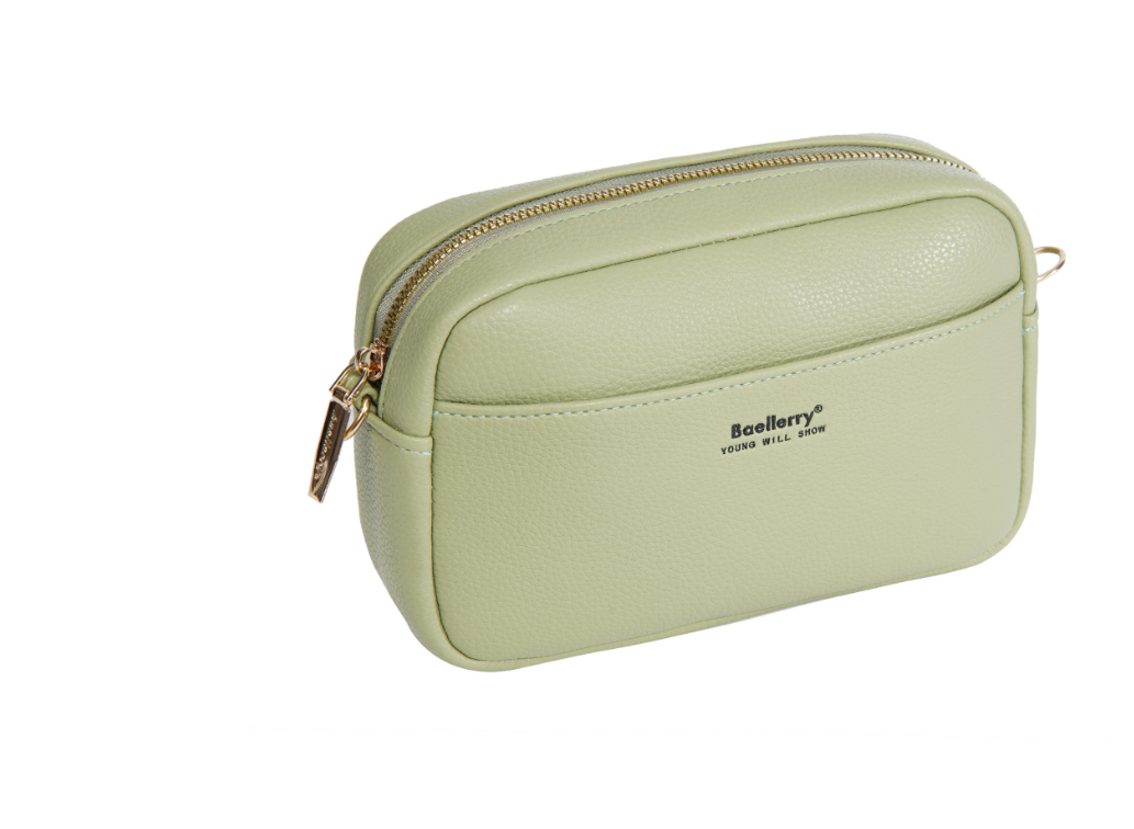 Сумка кросс-боди baellerry, фактура гладкая, зеленый — фото 1