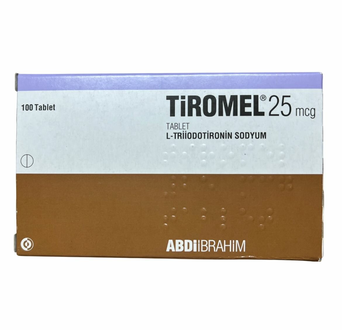 Картинки Тиромель (Tiromel) 25мкг №100
