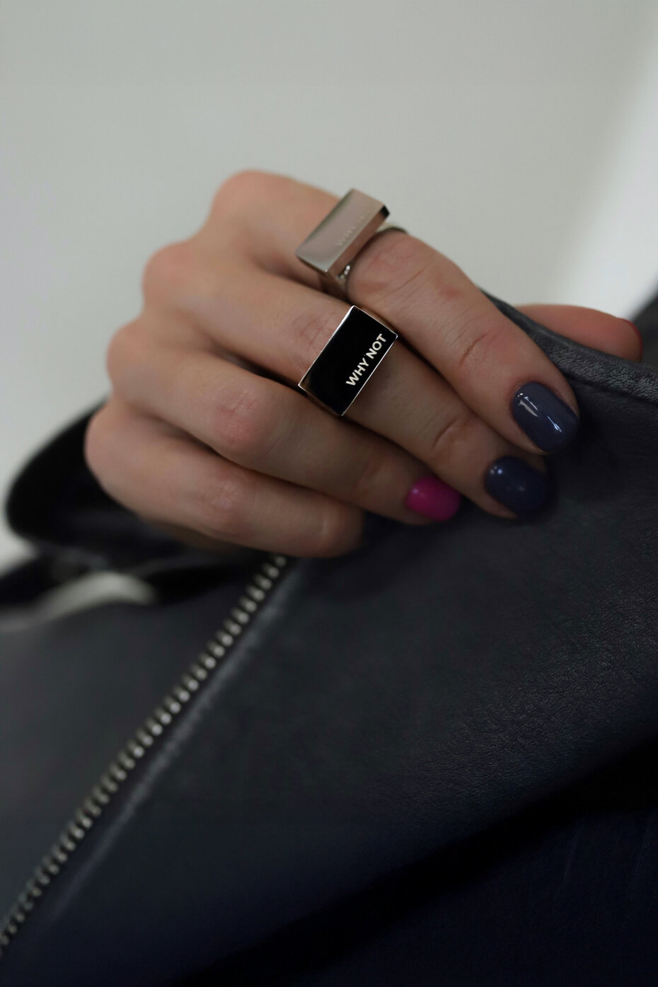 Кольцо Hitrospletenia, серебристый — фото 1