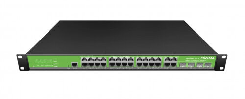 Коммутатор Digma DSW724G-4C-R (L2+) управляемый