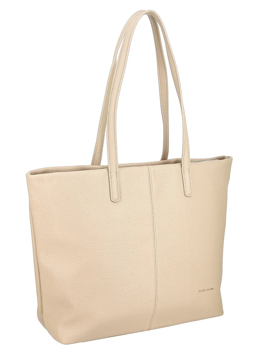 Сумка тоут DAVID JONES, бежевый — фото 1