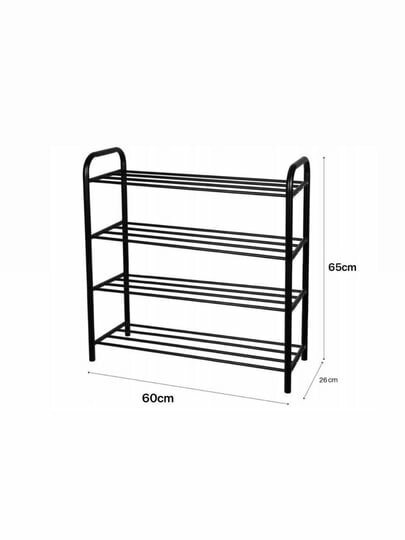 Современная устойчивая сборная обувная полка на 12 пар — компактное и удобное решение для дома