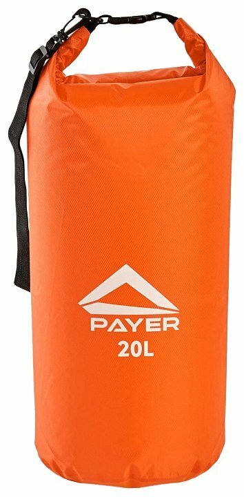 Payer Allaki гермомешок 20 л оранжевый для походов и кэмпинга, водонепроницаемый