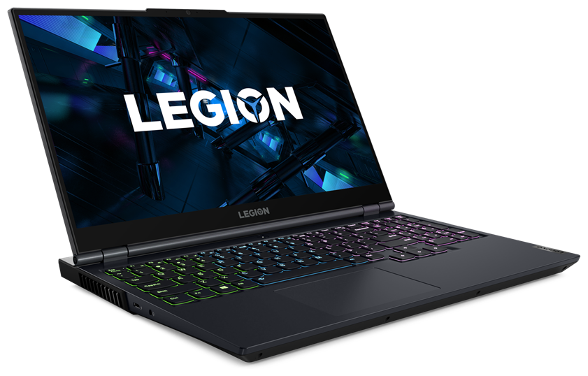 15.6" Ноутбук Lenovo Legion 5 15ITH6 (1920x1080, Intel Core i7 2.3 ГГц, RAM 16 ГБ, SSD 512 ГБ, GeForce RTX 3050 Ti, без ОС), 82JK000RRK, темно-синий