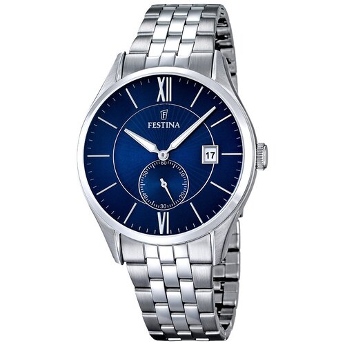 Наручные часы FESTINA Retro, серебряный наручные часы festina classic мультиколор