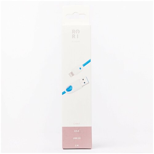Кабель USB - Apple lightning Kurato RORI-L200 Синий