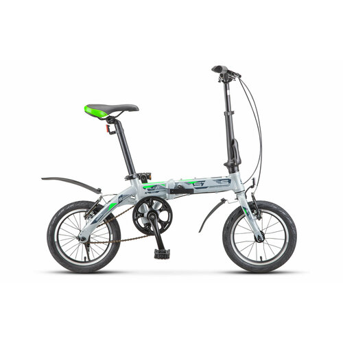 Велосипед городской складной STELS Pilot 360 14 V010 серый 2931000₽