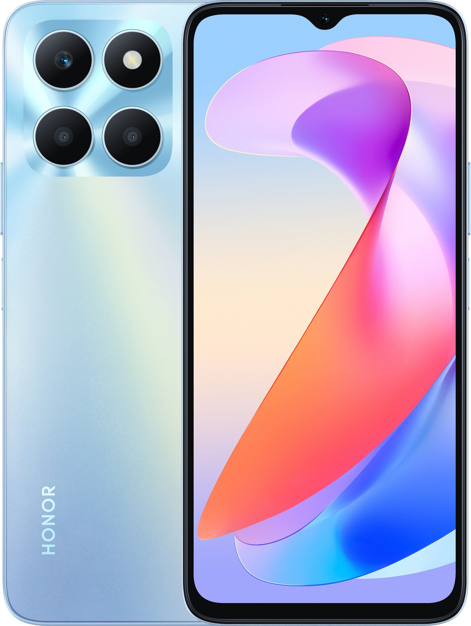 Смартфон Honor X6a 6+128, небесно-голубой