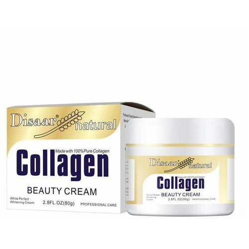 Disaar, Увлажняющий коллагеновый крем для лица Collagen Beauty Cream, 80 гр