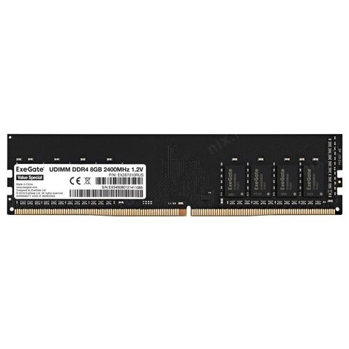 Mодуль памяти ExeGate Value Special DIMM DDR4 8GB 2400MHzEX287010RUS