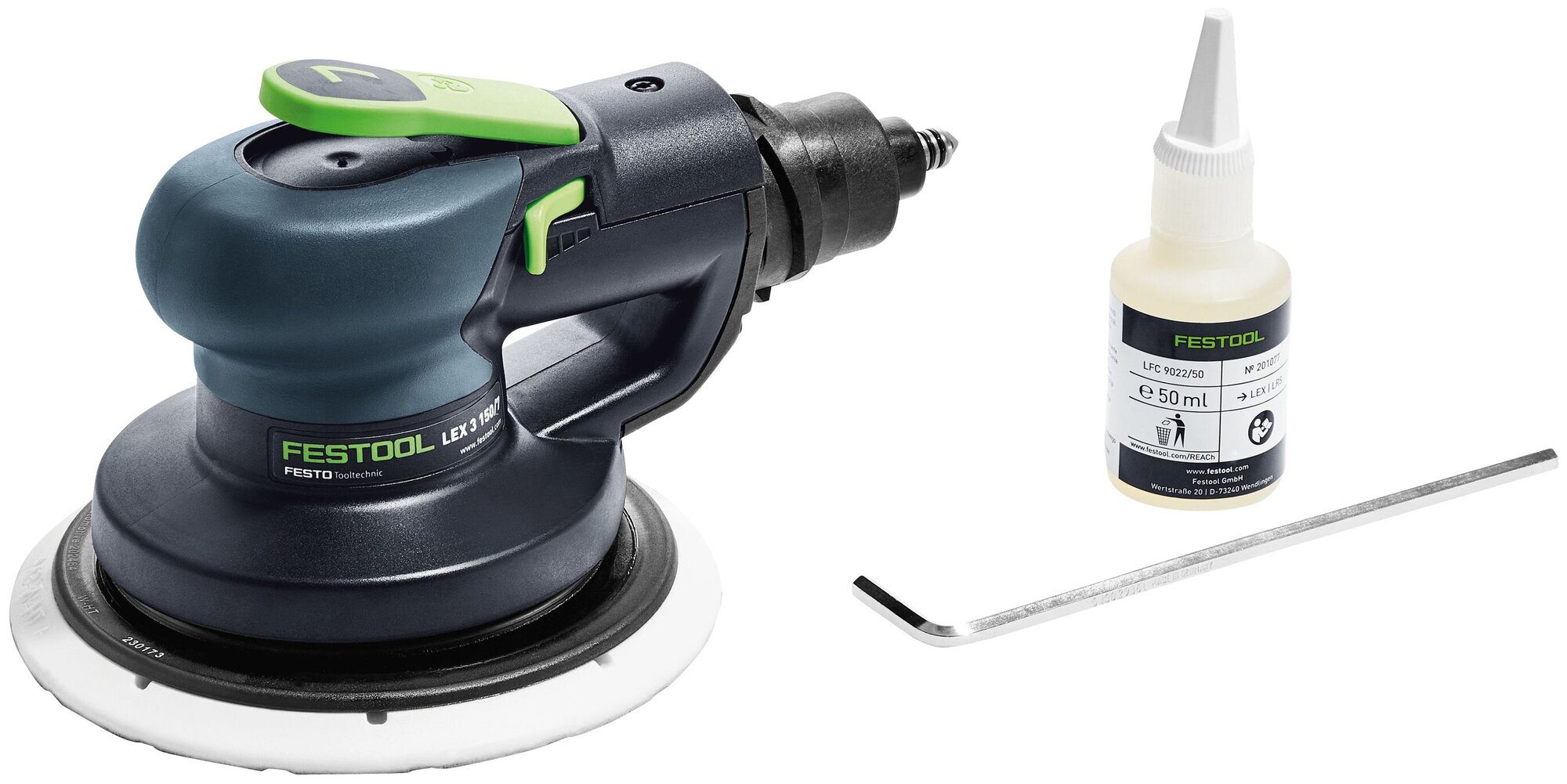 Эксцентриковая пневмошлифмашина Festool LEX 3 150/7