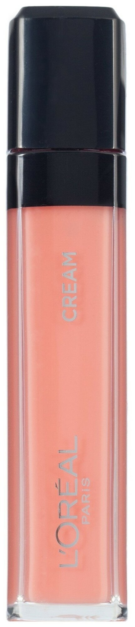 LOreal Infallible Mega Cream Lip Gloss 101 Girl on top Кремовая помада для губ, цвет Девушка в топе