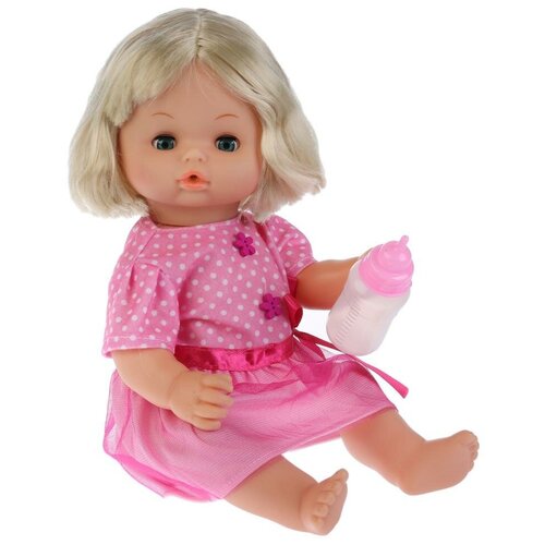 Кукла Карапуз Анфиса озвученная 36 см., 20 потешек, с набором одежды и аксессуарами