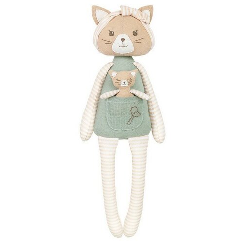 Набор для шитья куклы тильда Мама Кошка и котенок MD-0368