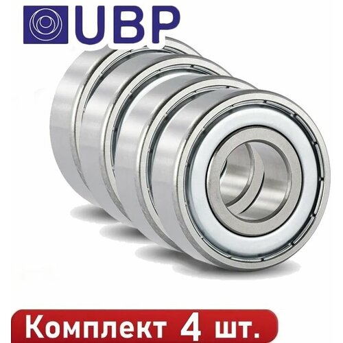 Комплект 4 шт. Подшипник 626-2Z (626-ZZ) (80026) UBP Курск