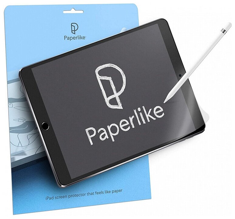 Защитная пленка для рисования Paperlike Screen Protector для iPad Pro 12.9 2018-2021/Защитная плёнка для экрана планшета (2 пленки в комплекте )
