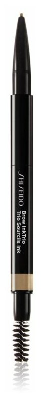 Моделирующий карандаш для бровей 3-в-1 | 02 Taupe Shiseido Brow InkTrio