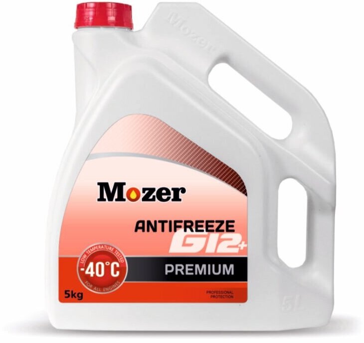 фото Антифриз MOZER G12+PREMIUM красный (5кг)