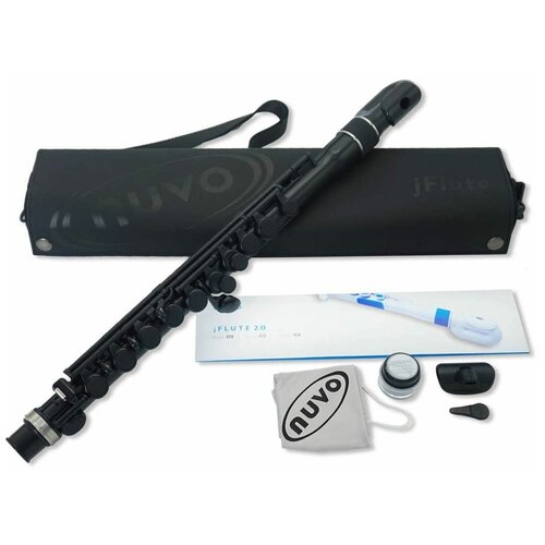 Флейта NUVO jFlute Black Black флейта студенческая nuvo student flute blue black