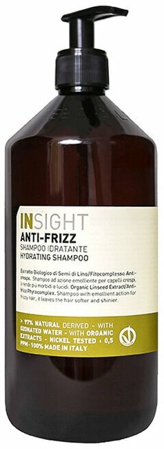 INSIGHT PROFESSIONAL Anti-Frizz Шампунь для непослушных волос, 900 мл