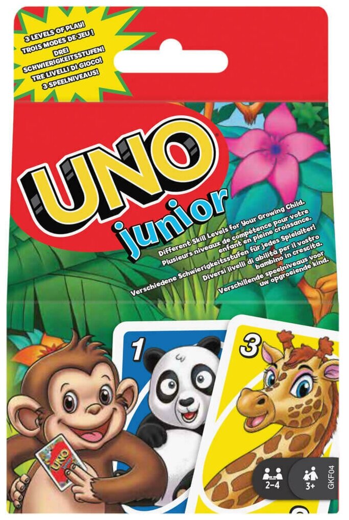 Настольная игра Mattel Uno Джуниор GKF04