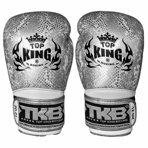 Боксерские перчатки TKB Snake Black Silver