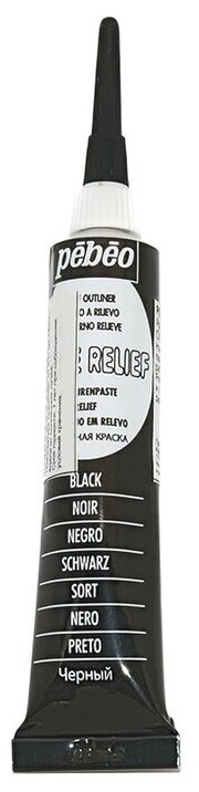 фото Pebeo Рельефная краска Cerne relief