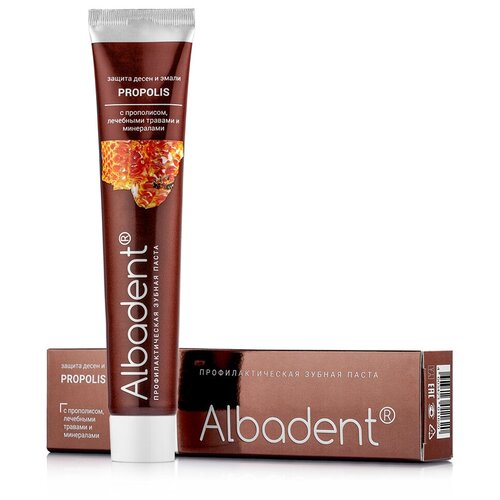 Зубная паста Albadent Propolis