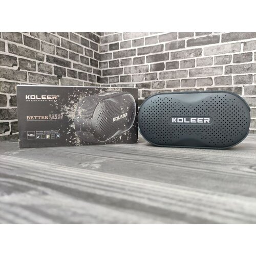 Беспроводная портативная Bluetooth колонка с чистым звуком и басом Koleer 119900₽