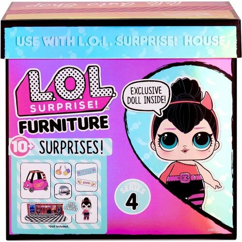 Игровой набор Кукла - сюрприз L.O.L. MGA Original B.B.Auto Shop 561736