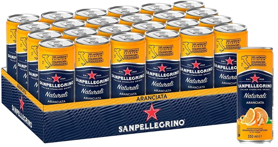 Sanpellegrino Aranciata / Апельсиновый, 24шт. x 0.33 л. - фотография № 6