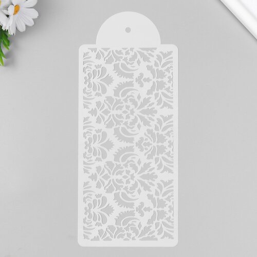 Трафарет пластик Цветочный дамаск 265х115 см 1шт 290₽