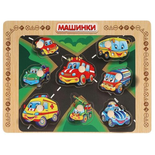 306901 Игрушка деревянная рамка-вкладыш 