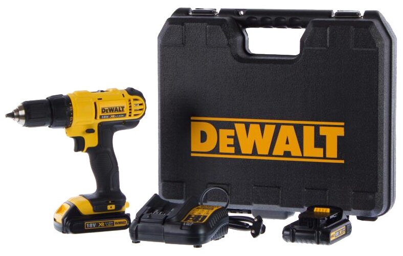 Дрель-шуруповерт аккумуляторная DEWALT DCD771S2 - фотография № 4