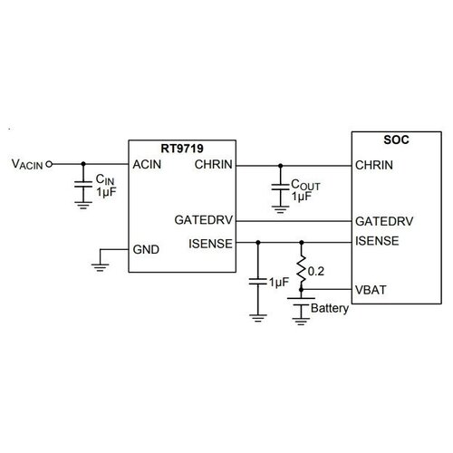 Микросхема RT9719AGE E5=