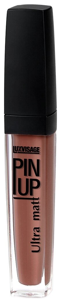 LUXVISAGE Блеск для губ Pin-Up Ultra Matt матовый, 37-Capuccino