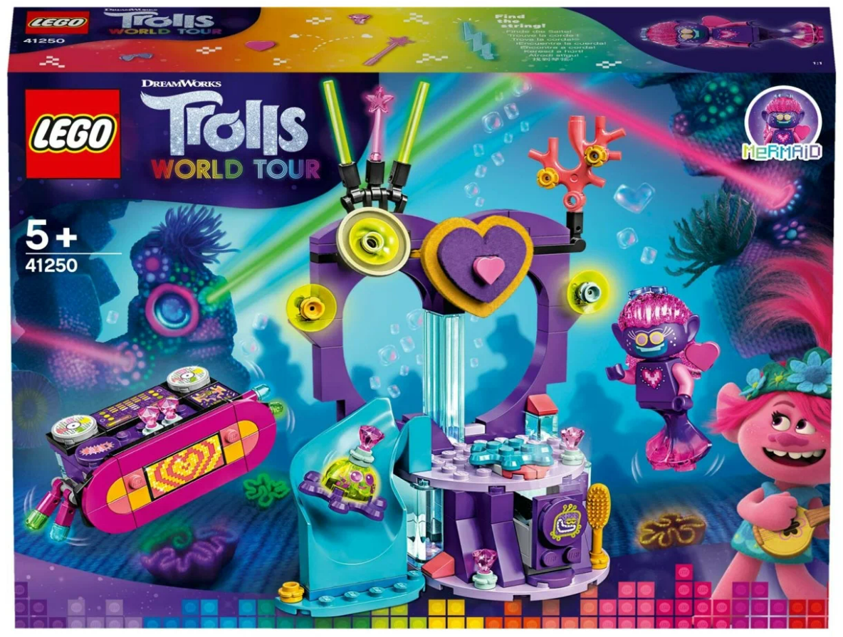 Конструктор LEGO Trolls World Tour 41250 Вечеринка на Техно-рифе, 173 дет.