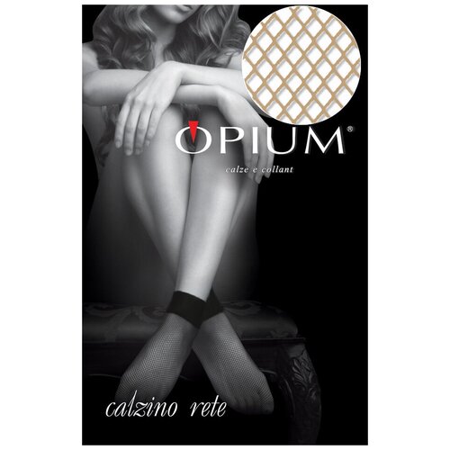 фото Женские носки opium, размер универсальный, бежевый