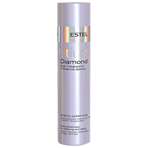 Estel Otium Diamond Блеск-шампунь для гладкости и блеска волос 1 л.