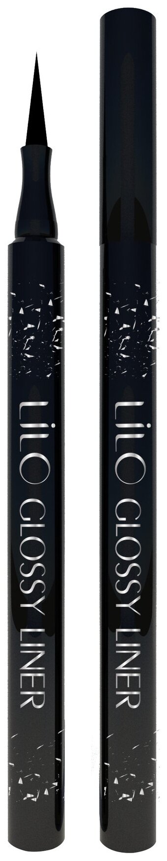 Lilo подводка-фломастер Glossy Liner, оттенок черный