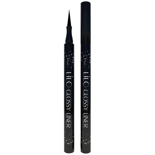 Lilo подводка-фломастер Glossy Liner, оттенок черный