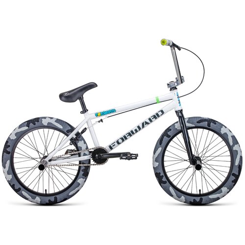 фото Велосипед 20" forward zigzag bmx 20-21 г рама 20,75" белый rbkw1xn01003