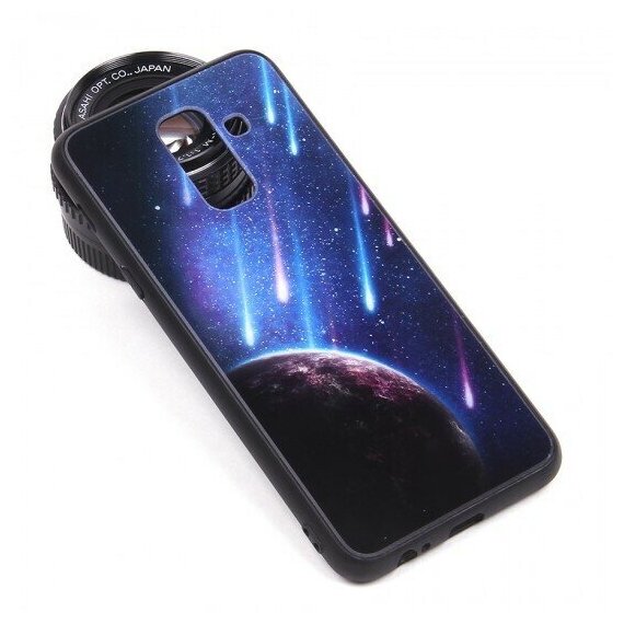 Глянцевый чехол для Samsung Galaxy J8 (2018), 010692