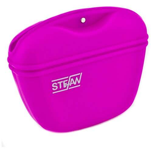 фото Сумочка для лакомств силиконовая stefan, пурпурный, wf37711 / сумка для корма