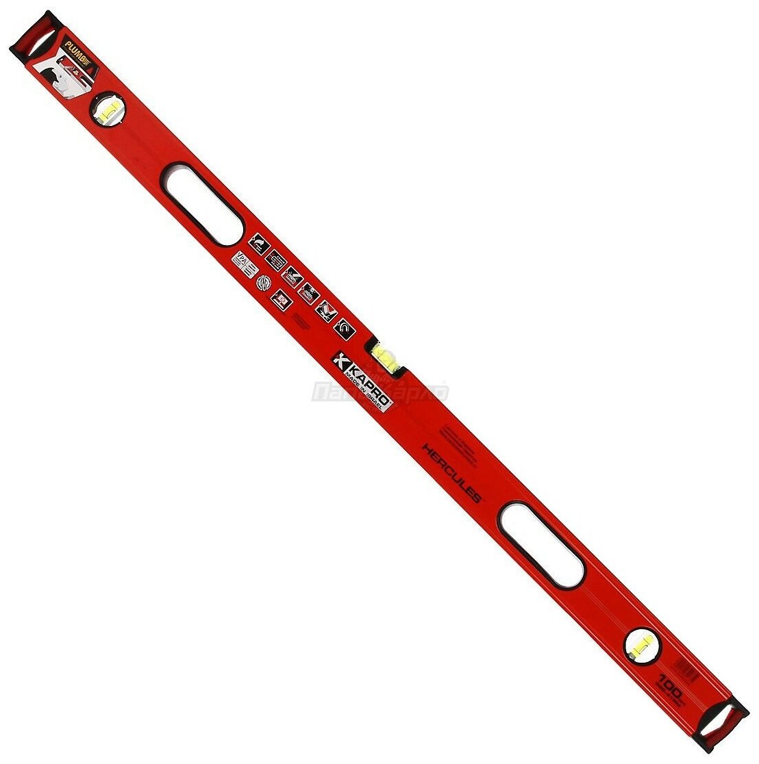 Уровень магнитный Plumbsite Hercules 100 см Kapro 986-41-100PM